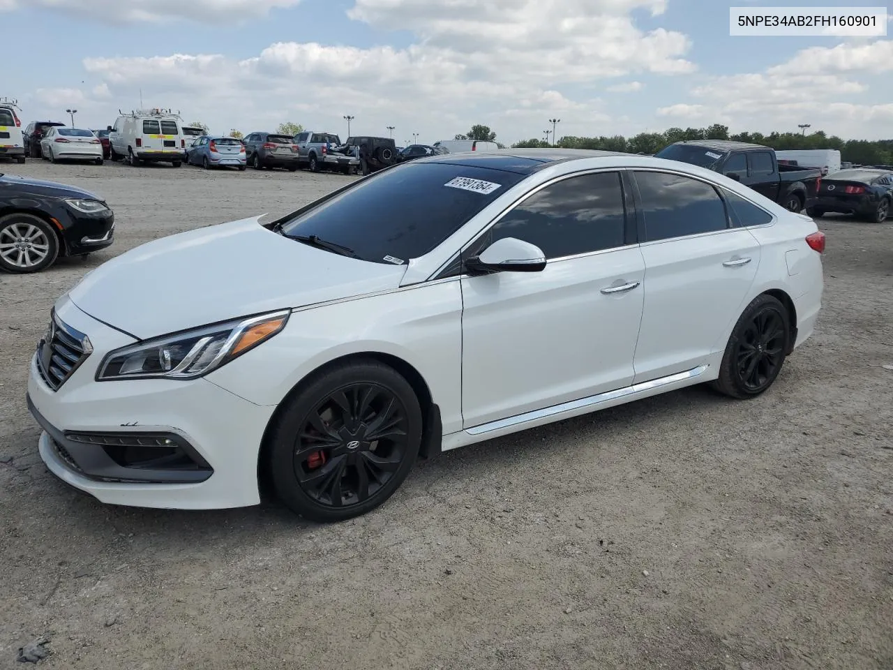 5NPE34AB2FH160901 2015 Hyundai Sonata Sport