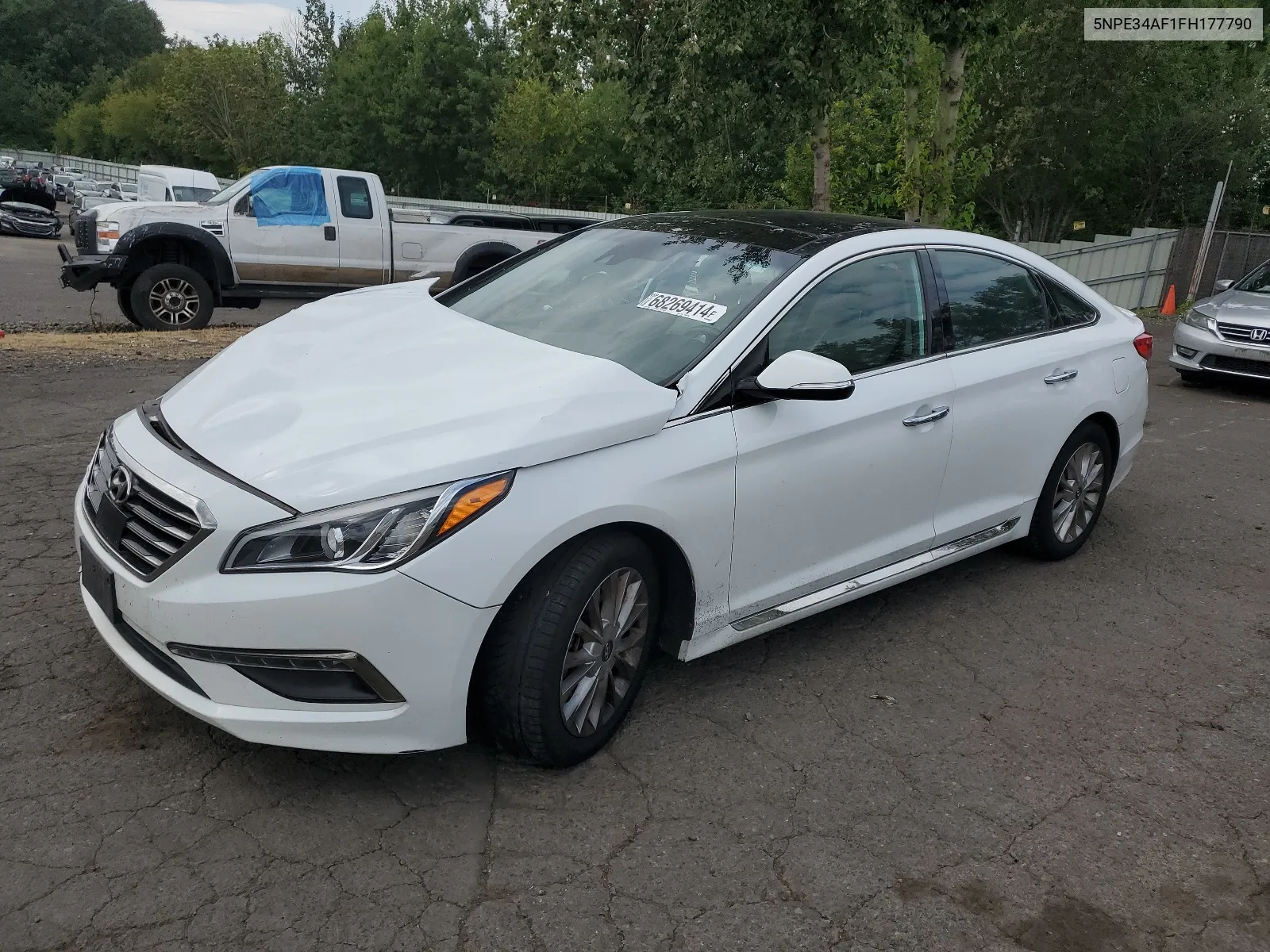 2015 Hyundai Sonata Sport VIN: 5NPE34AF1FH177790 Lot: 68269414