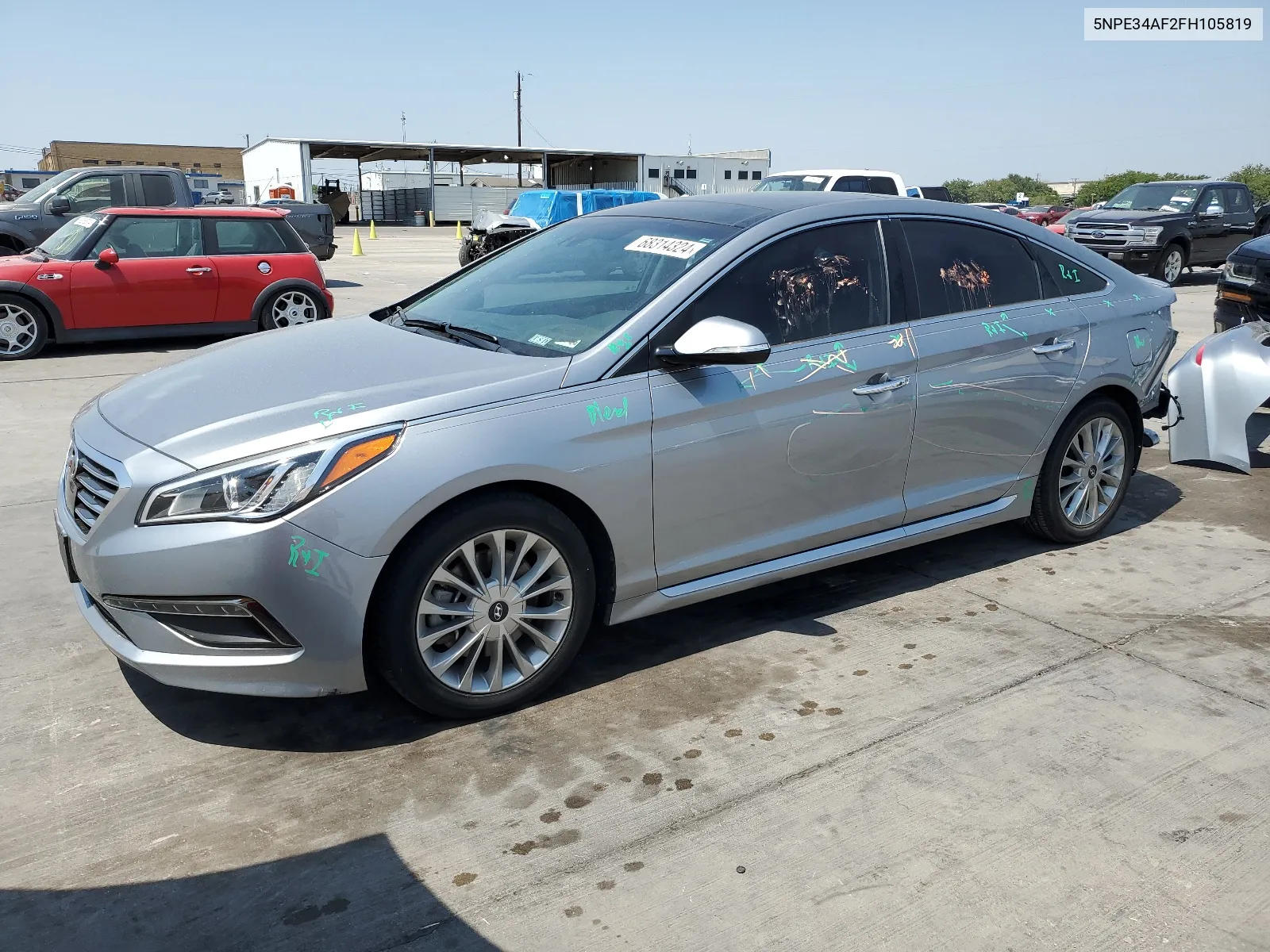 5NPE34AF2FH105819 2015 Hyundai Sonata Sport