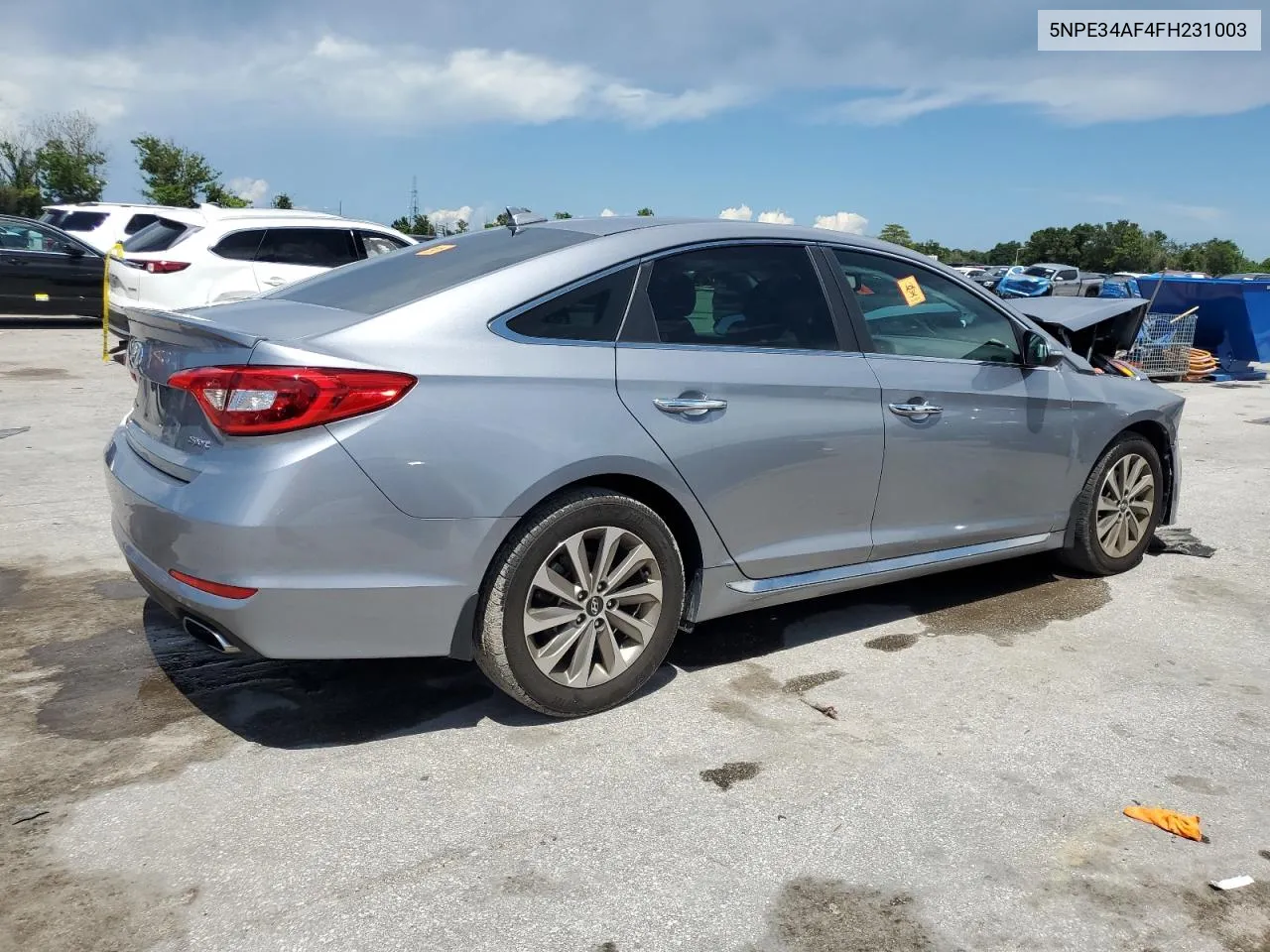 2015 Hyundai Sonata Sport VIN: 5NPE34AF4FH231003 Lot: 68433294