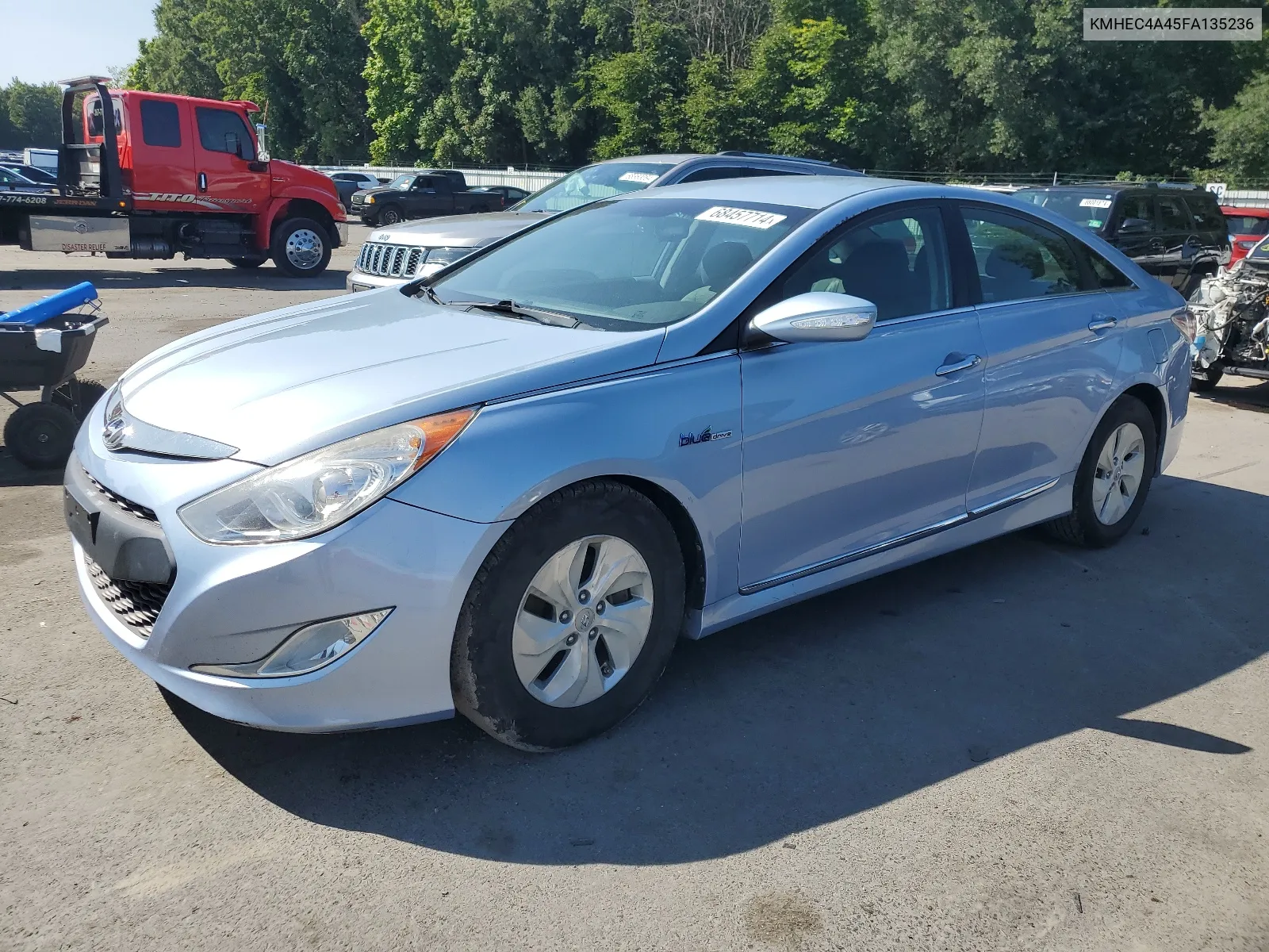 2015 Hyundai Sonata Hybrid VIN: KMHEC4A45FA135236 Lot: 68457714