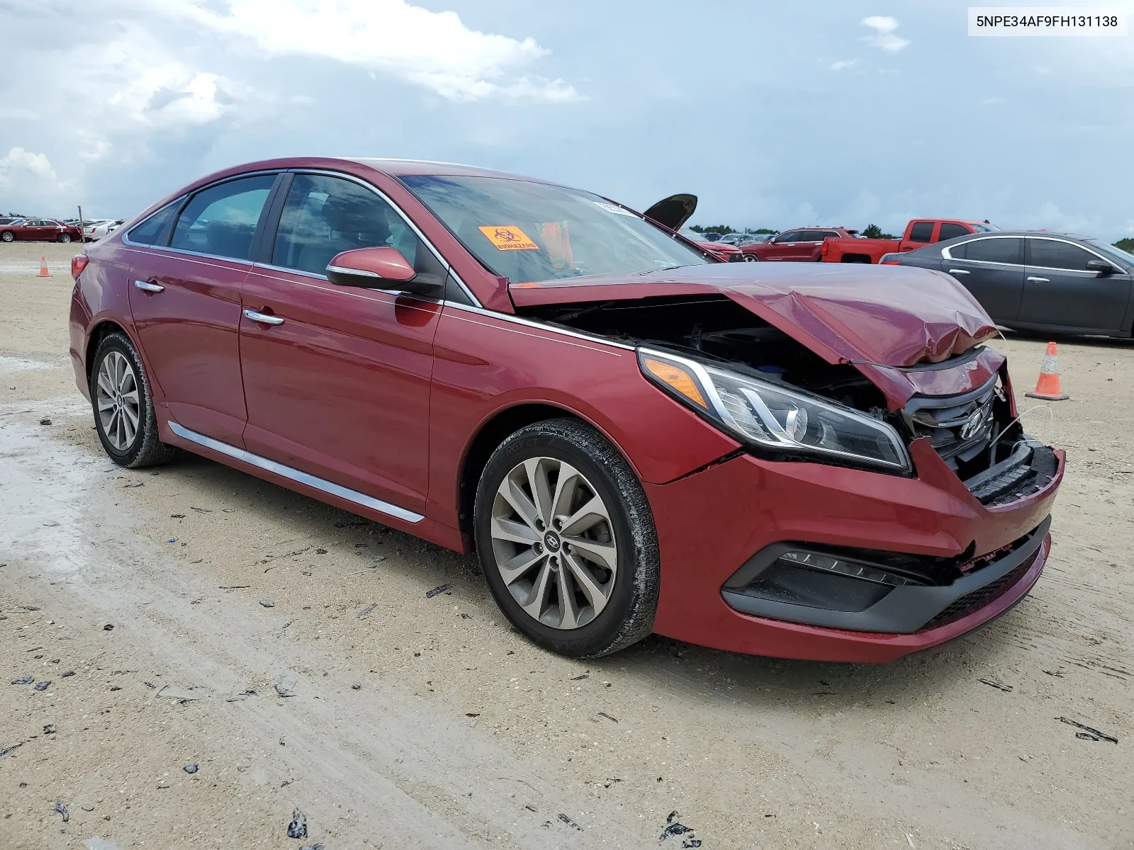 5NPE34AF9FH131138 2015 Hyundai Sonata Sport