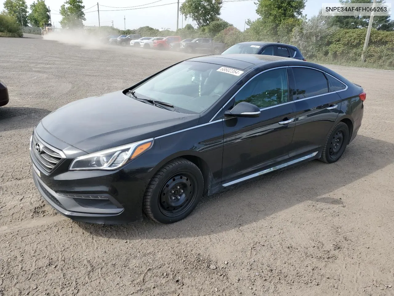 2015 Hyundai Sonata Sport VIN: 5NPE34AF4FH066263 Lot: 68602354