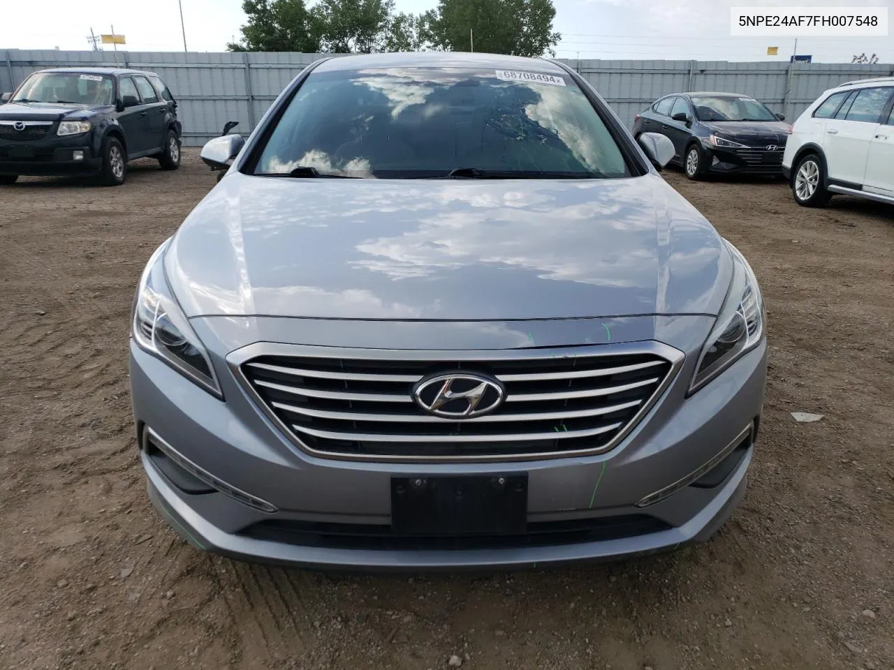 2015 Hyundai Sonata Se VIN: 5NPE24AF7FH007548 Lot: 68708494