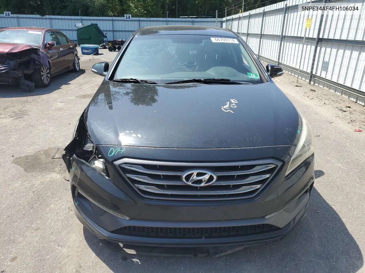 5NPE34AF4FH106034 2015 Hyundai Sonata Sport