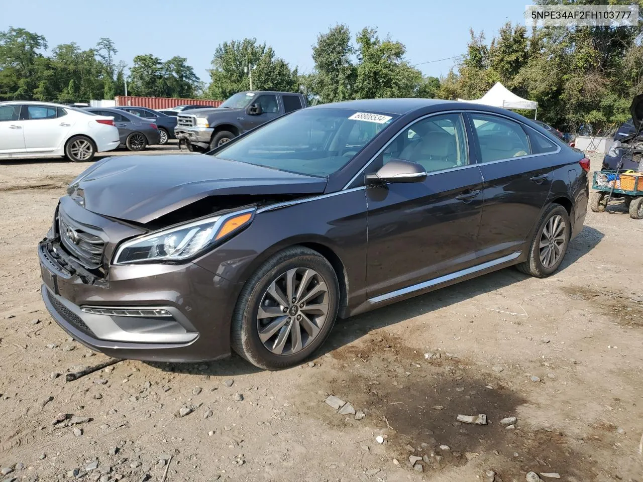 2015 Hyundai Sonata Sport VIN: 5NPE34AF2FH103777 Lot: 68808534