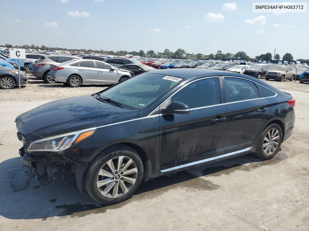 2015 Hyundai Sonata Sport VIN: 5NPE34AF4FH083712 Lot: 68910594