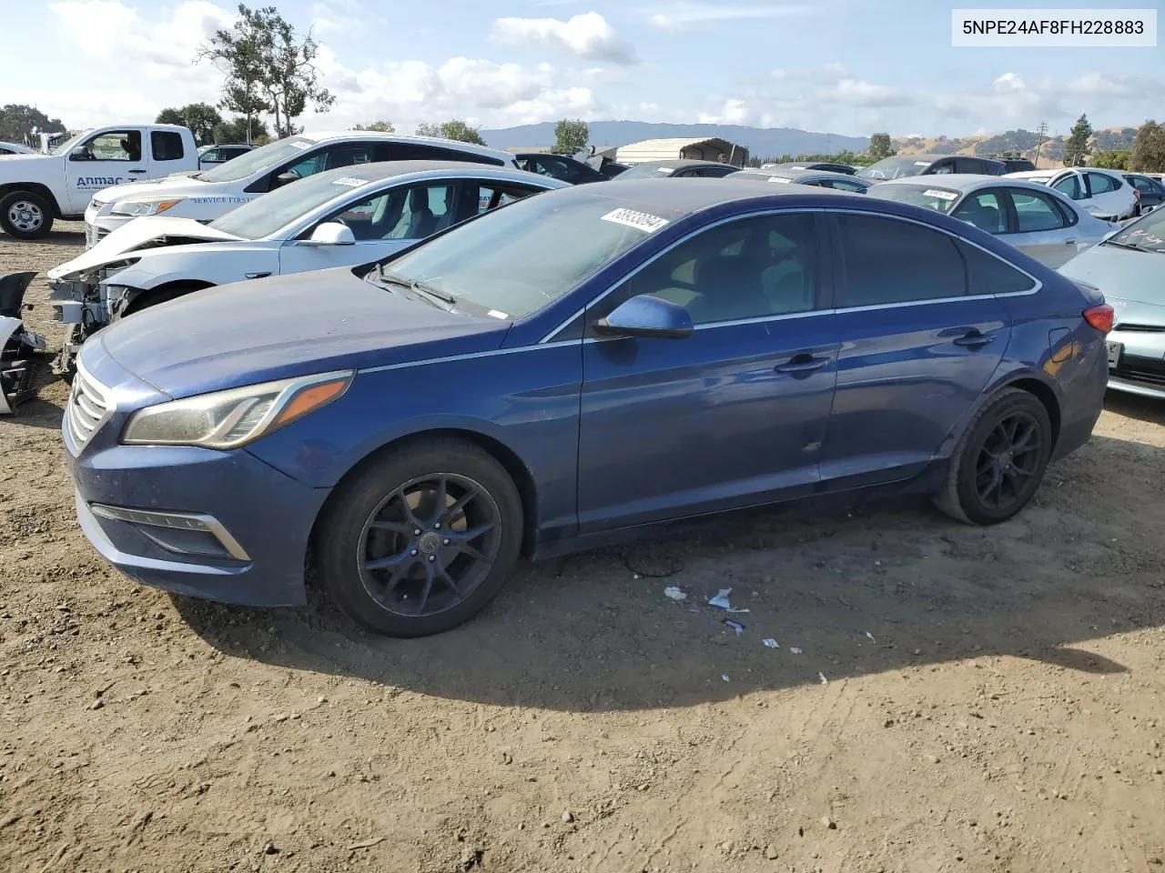 5NPE24AF8FH228883 2015 Hyundai Sonata Se