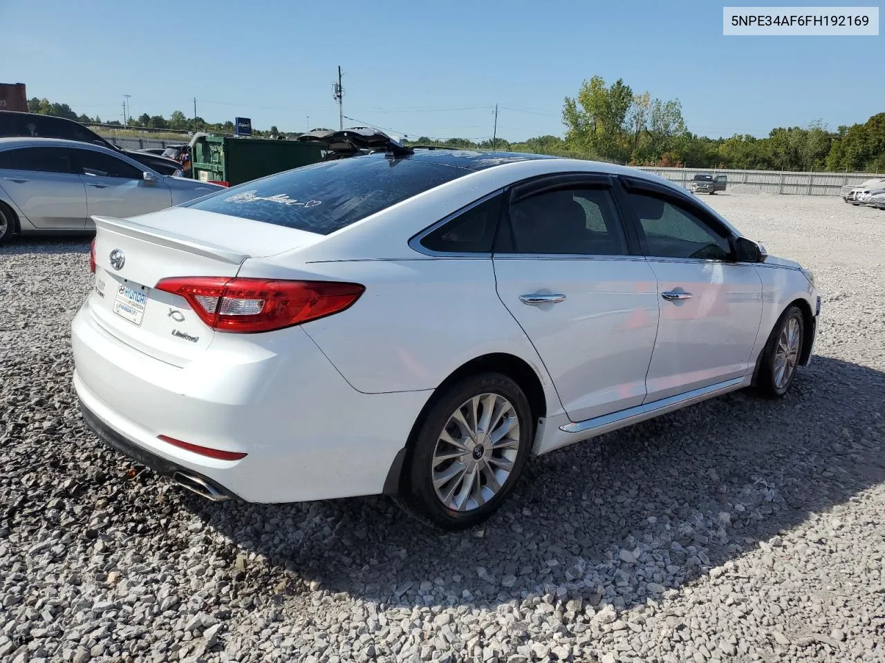 2015 Hyundai Sonata Sport VIN: 5NPE34AF6FH192169 Lot: 68940404