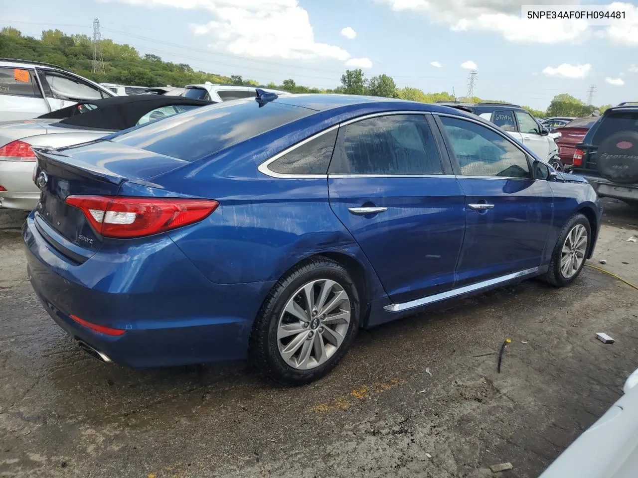 5NPE34AF0FH094481 2015 Hyundai Sonata Sport