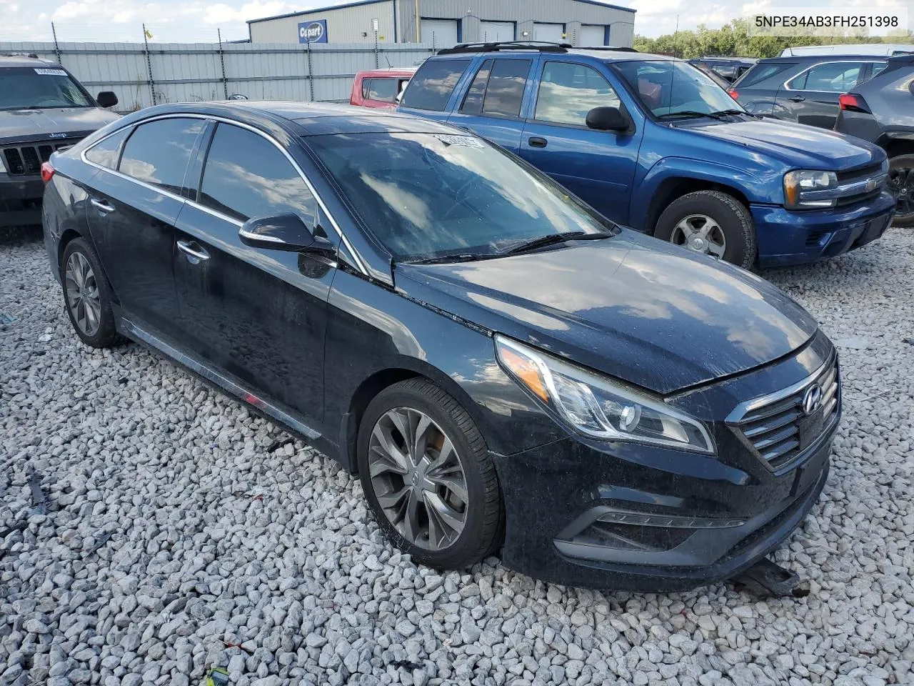 2015 Hyundai Sonata Sport VIN: 5NPE34AB3FH251398 Lot: 69120194