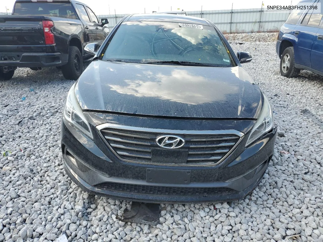 2015 Hyundai Sonata Sport VIN: 5NPE34AB3FH251398 Lot: 69120194