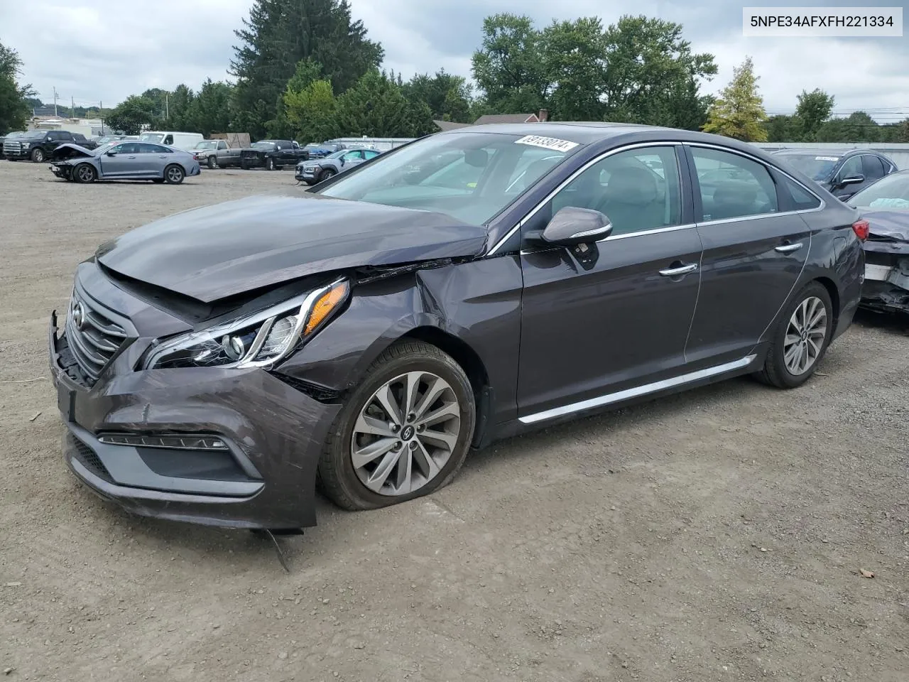 5NPE34AFXFH221334 2015 Hyundai Sonata Sport