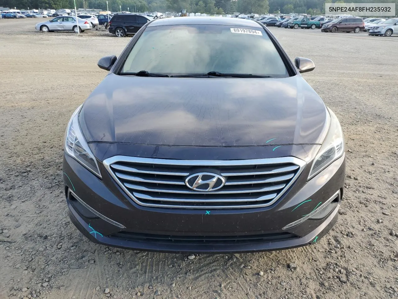 2015 Hyundai Sonata Se VIN: 5NPE24AF8FH235932 Lot: 69197894