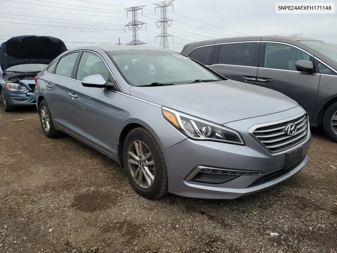 2015 Hyundai Sonata Se VIN: 5NPE24AFXFH171148 Lot: 69459434