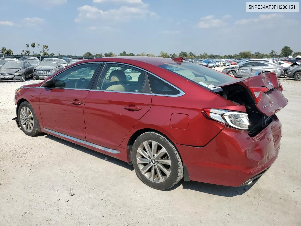 2015 Hyundai Sonata Sport VIN: 5NPE34AF3FH208151 Lot: 69482784