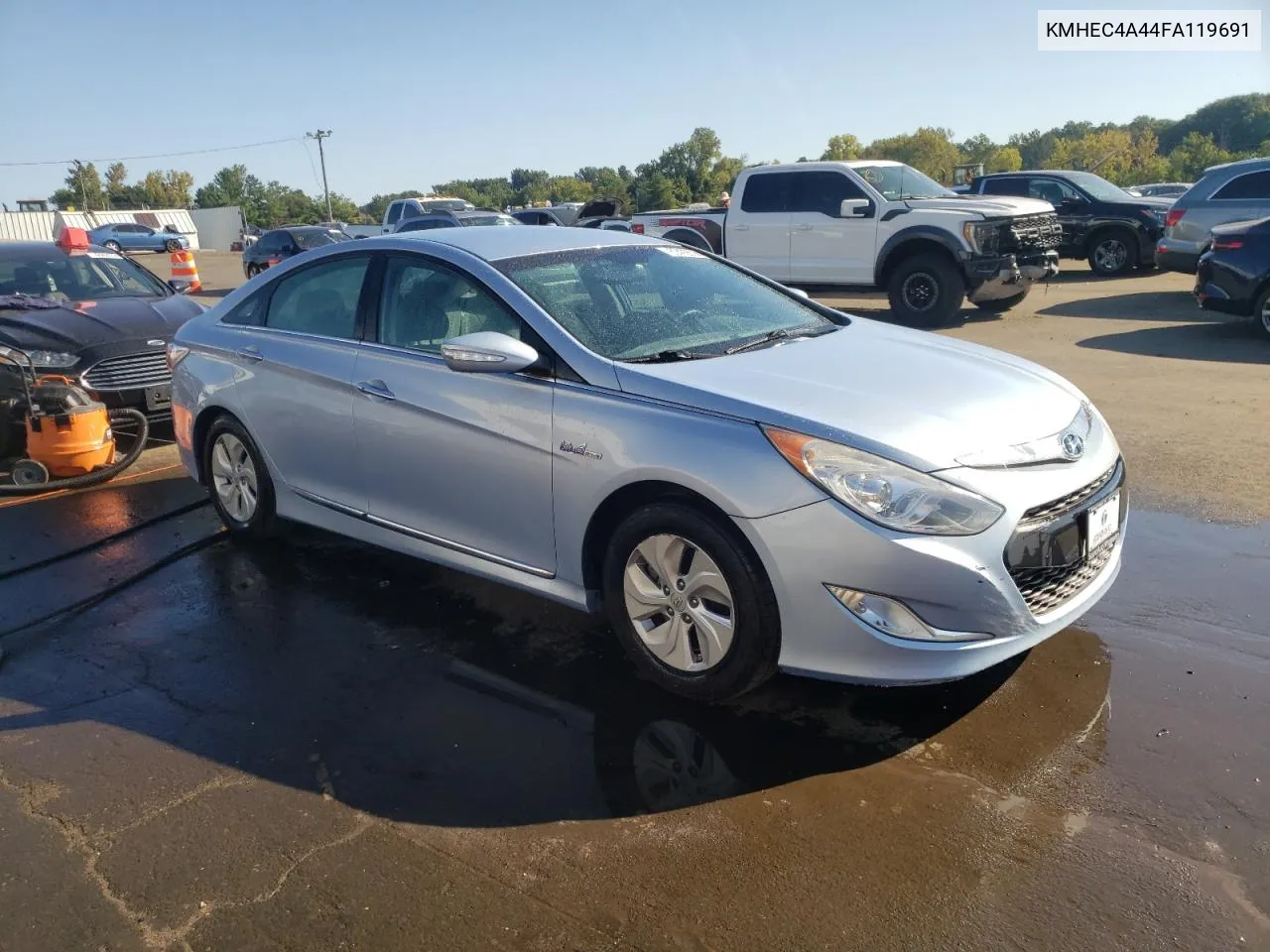 KMHEC4A44FA119691 2015 Hyundai Sonata Hybrid