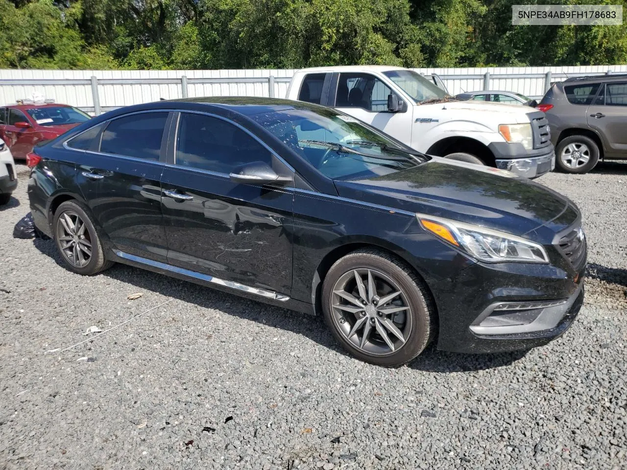 2015 Hyundai Sonata Sport VIN: 5NPE34AB9FH178683 Lot: 69493964