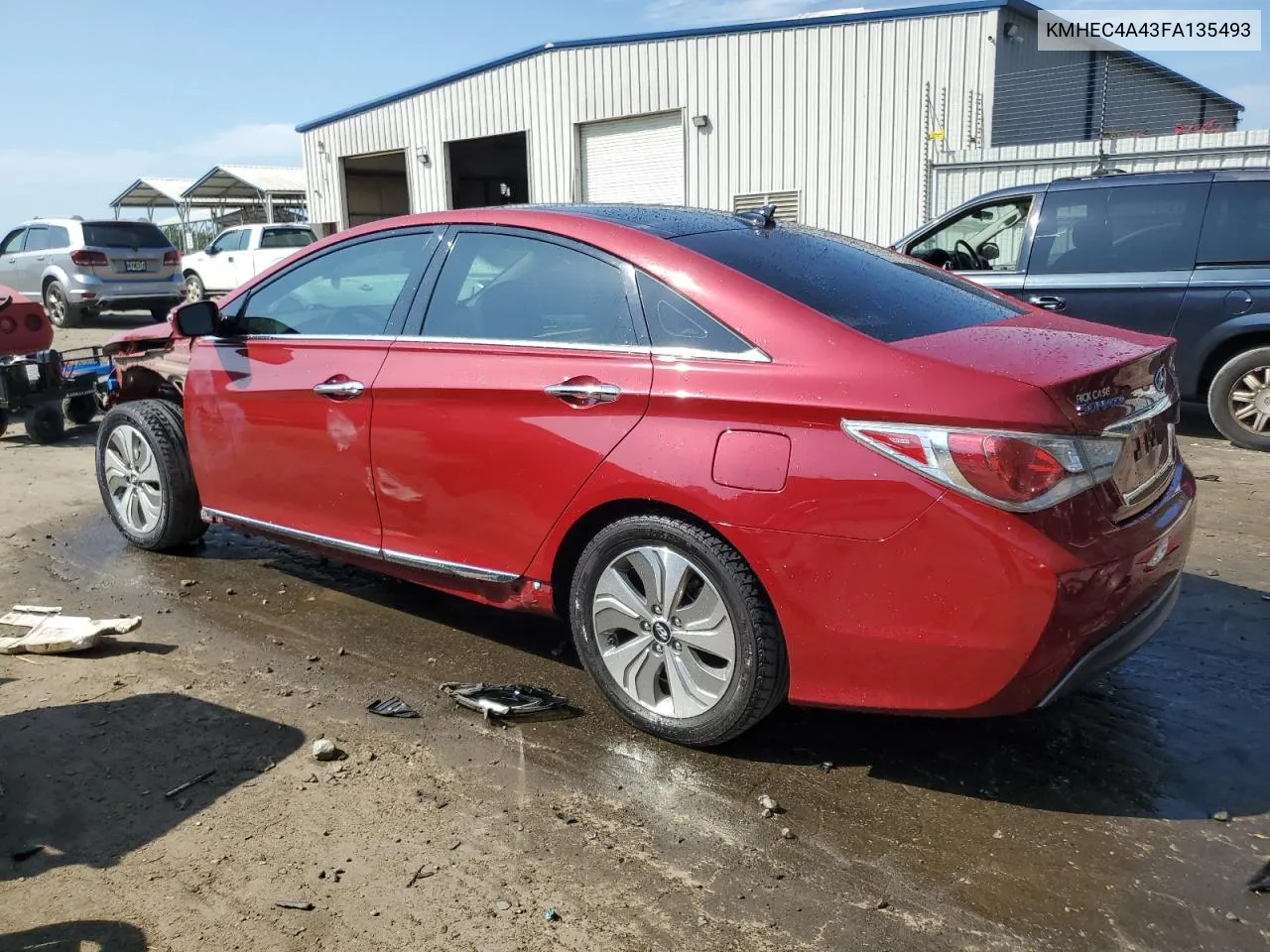 KMHEC4A43FA135493 2015 Hyundai Sonata Hybrid