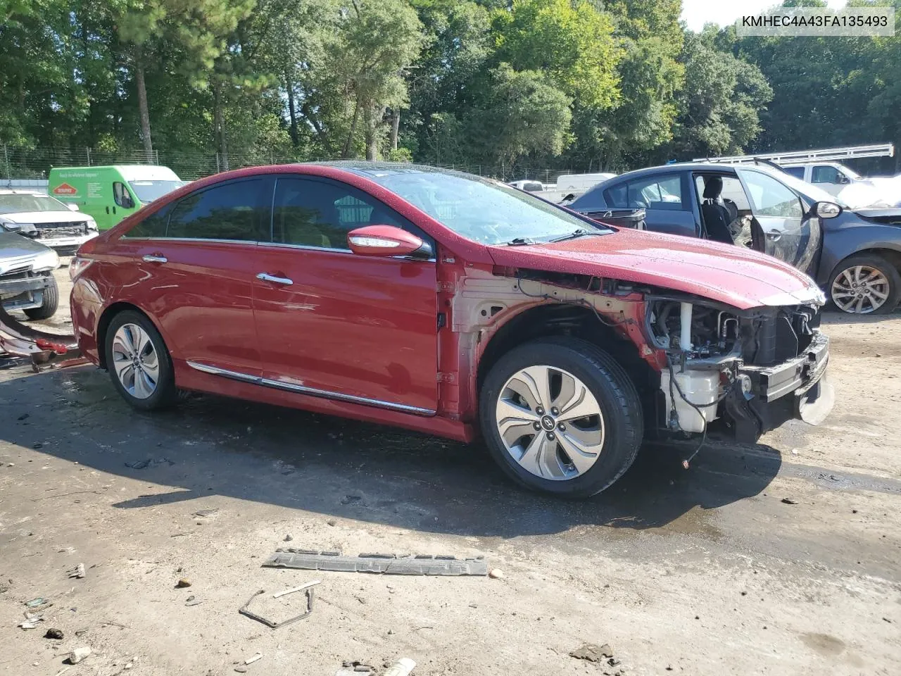 KMHEC4A43FA135493 2015 Hyundai Sonata Hybrid