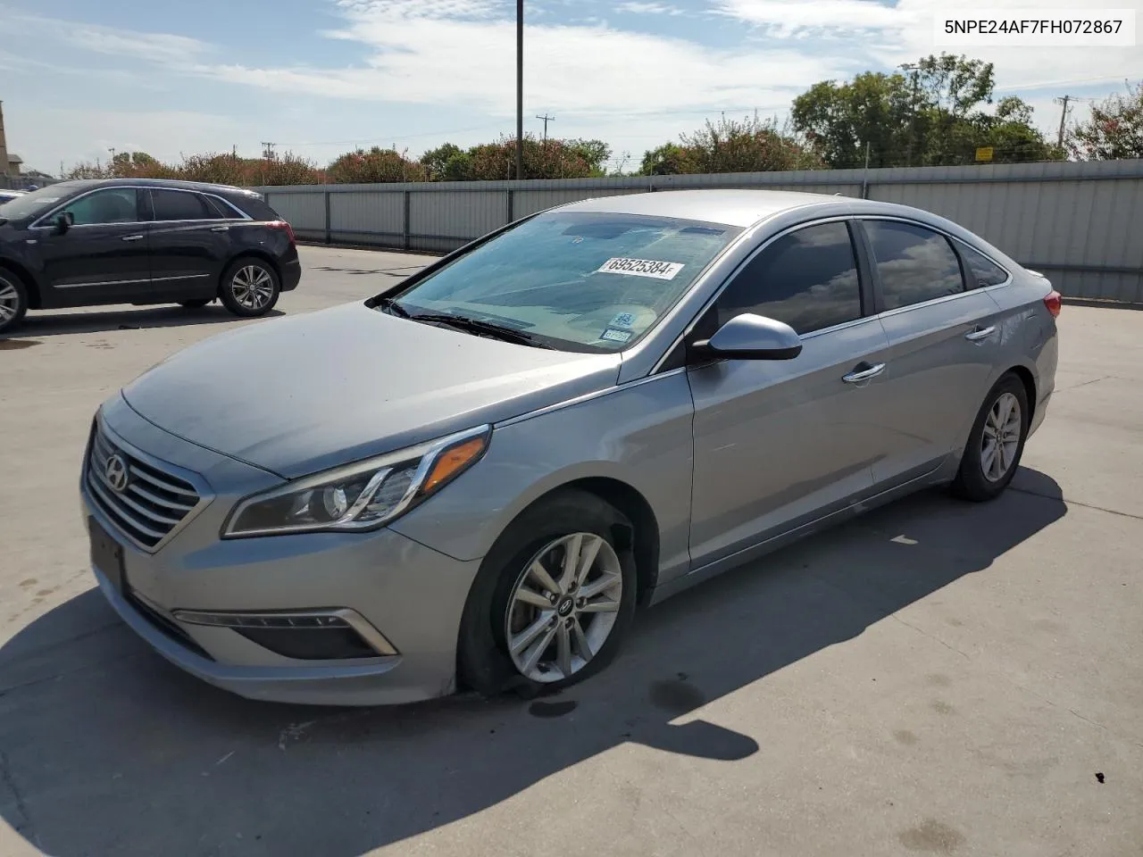 5NPE24AF7FH072867 2015 Hyundai Sonata Se