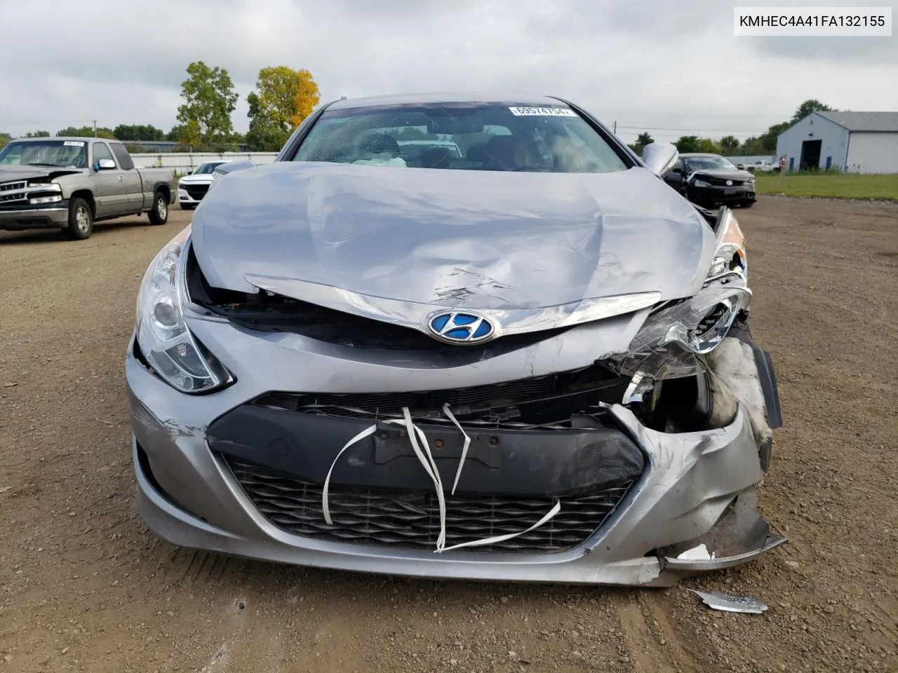 KMHEC4A41FA132155 2015 Hyundai Sonata Hybrid