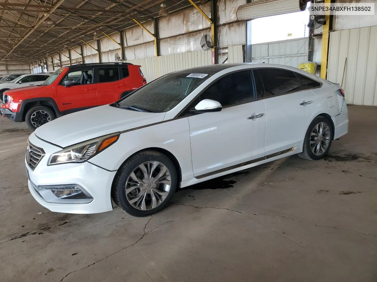 5NPE34ABXFH138502 2015 Hyundai Sonata Sport