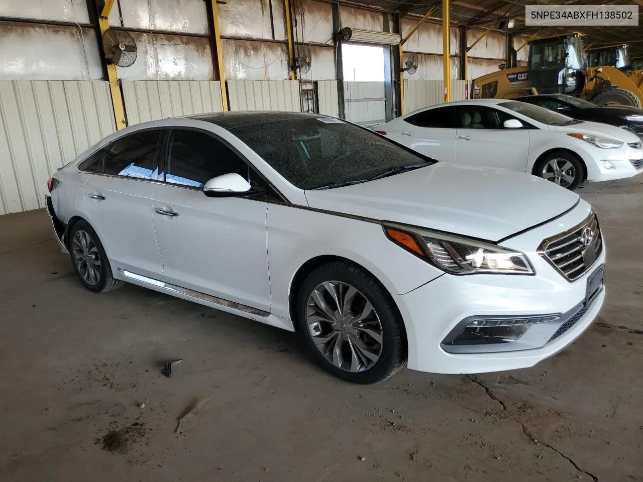 5NPE34ABXFH138502 2015 Hyundai Sonata Sport