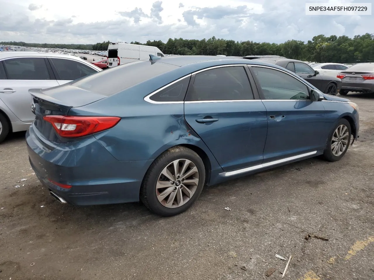 2015 Hyundai Sonata Sport VIN: 5NPE34AF5FH097229 Lot: 69591244