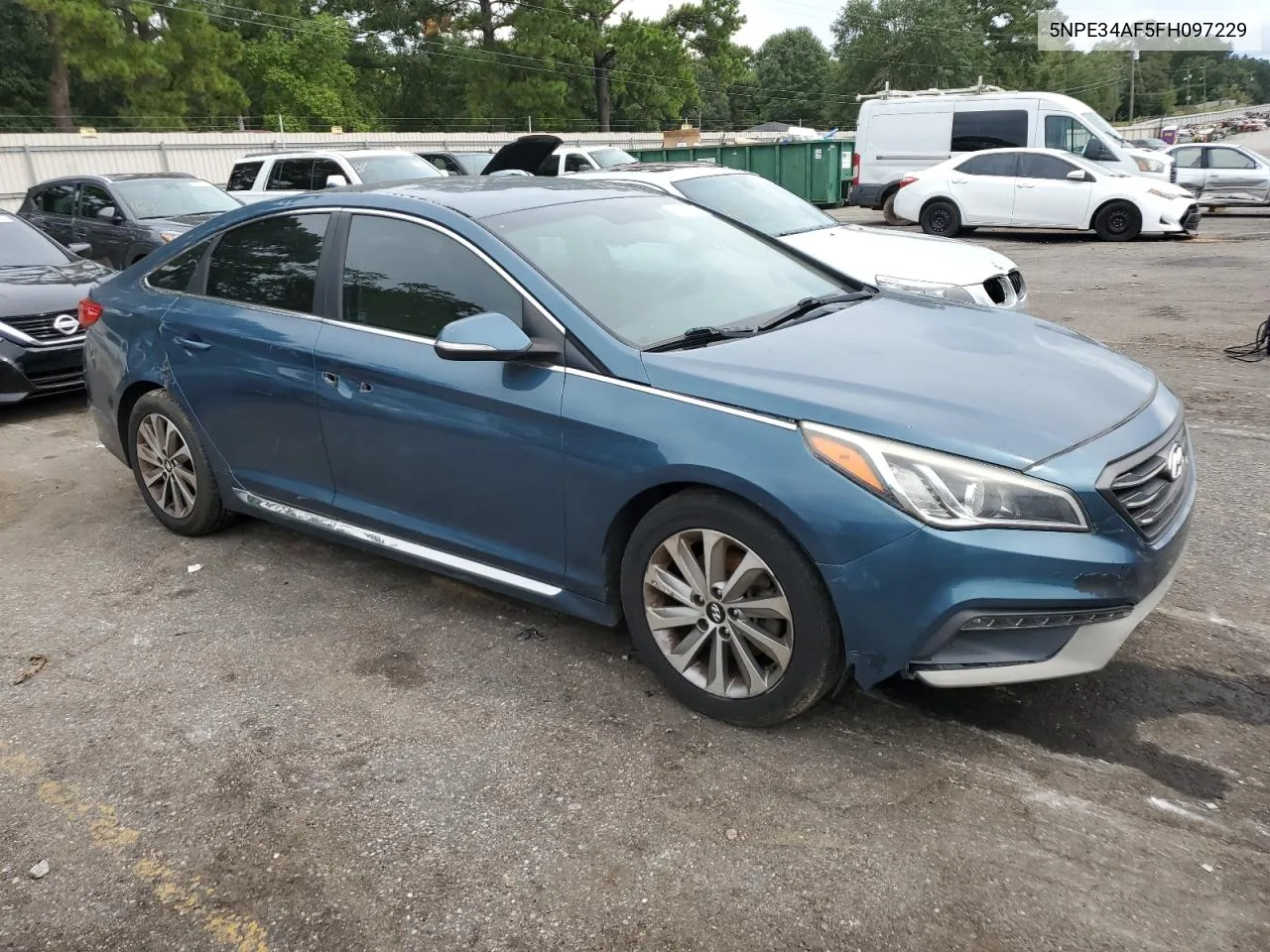 5NPE34AF5FH097229 2015 Hyundai Sonata Sport