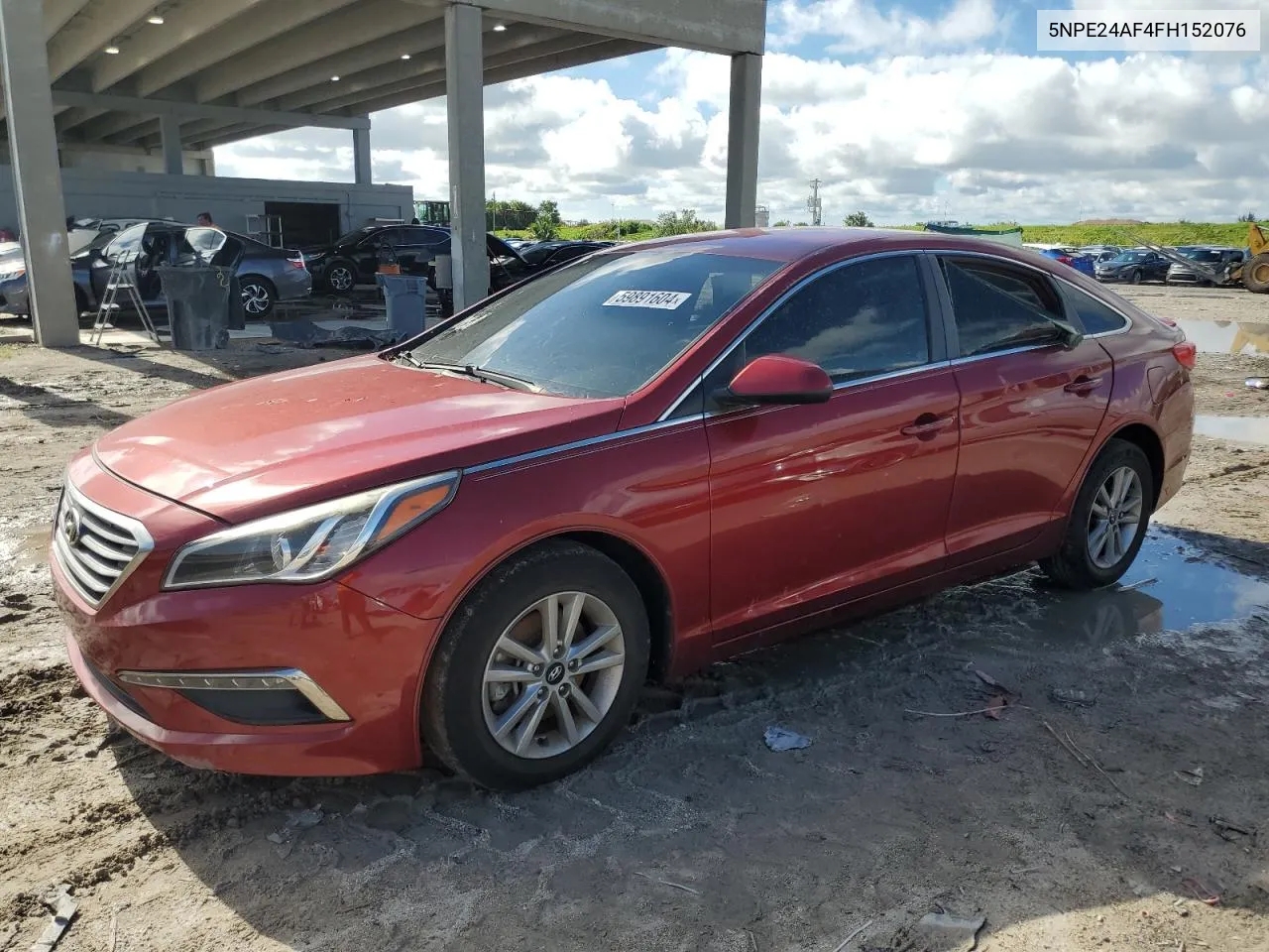 5NPE24AF4FH152076 2015 Hyundai Sonata Se