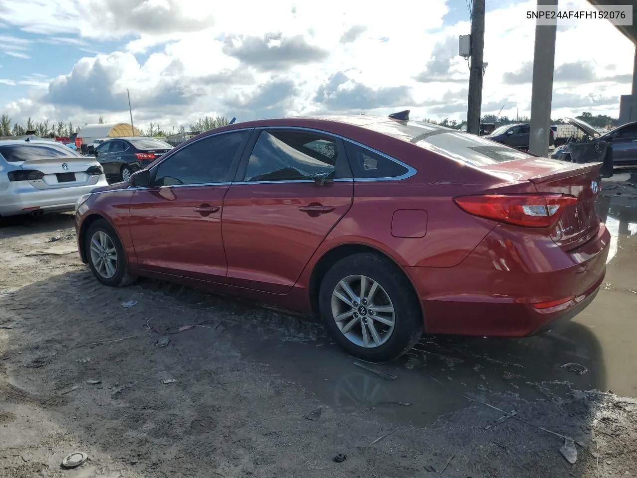 5NPE24AF4FH152076 2015 Hyundai Sonata Se