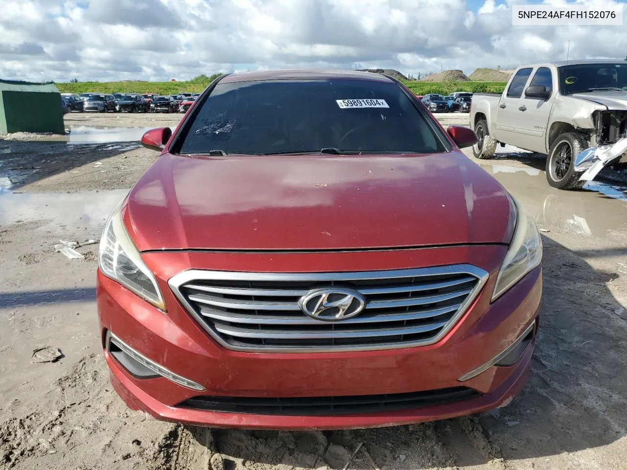 5NPE24AF4FH152076 2015 Hyundai Sonata Se