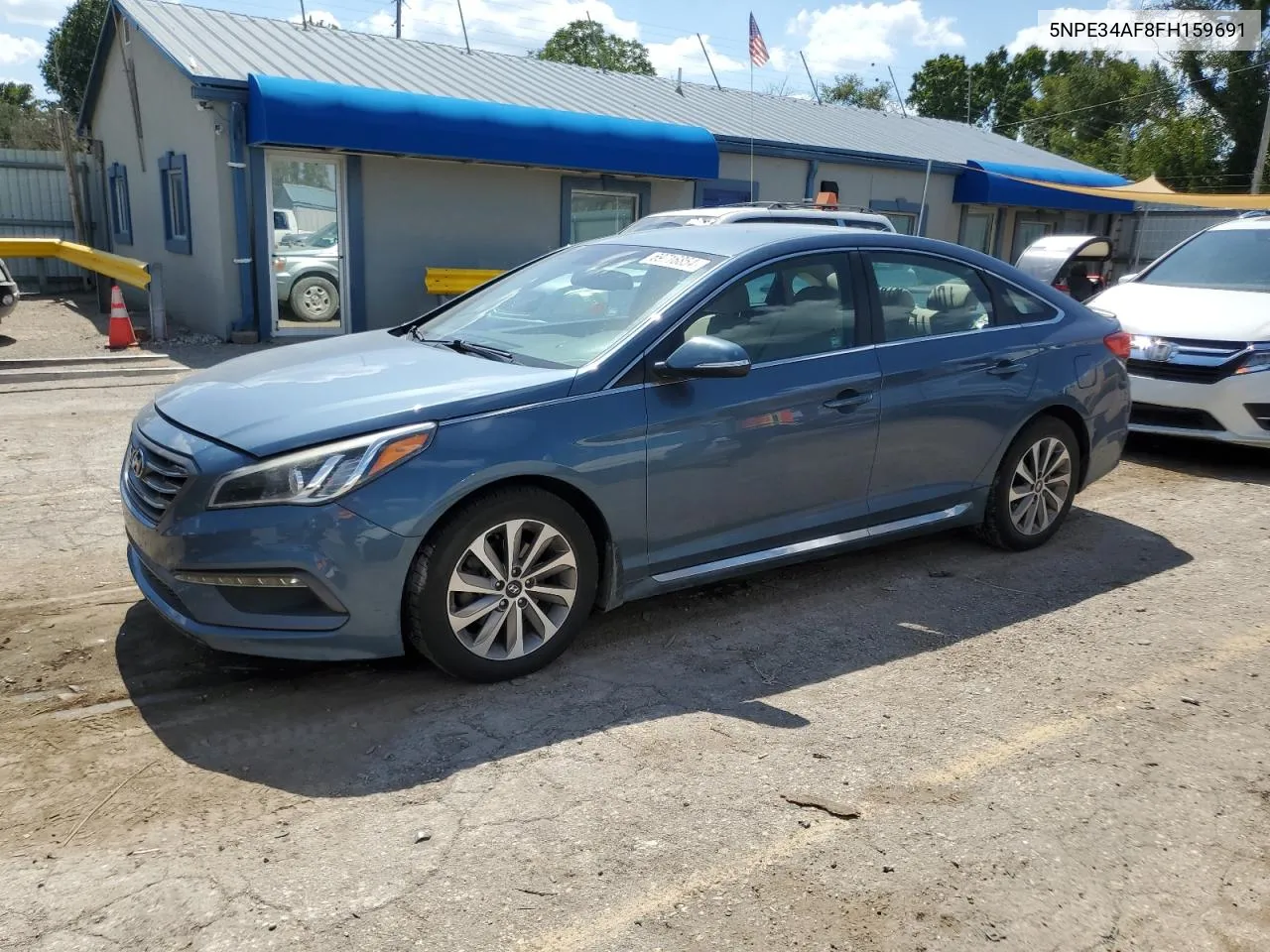 5NPE34AF8FH159691 2015 Hyundai Sonata Sport