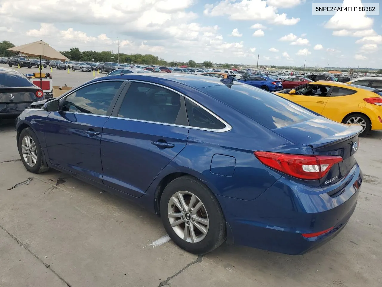 2015 Hyundai Sonata Se VIN: 5NPE24AF4FH188382 Lot: 69802234