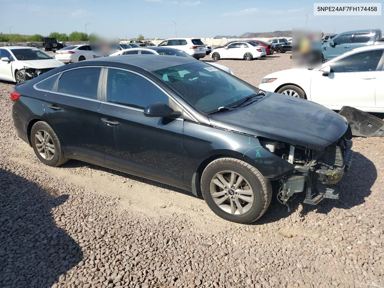 5NPE24AF7FH174458 2015 Hyundai Sonata Se