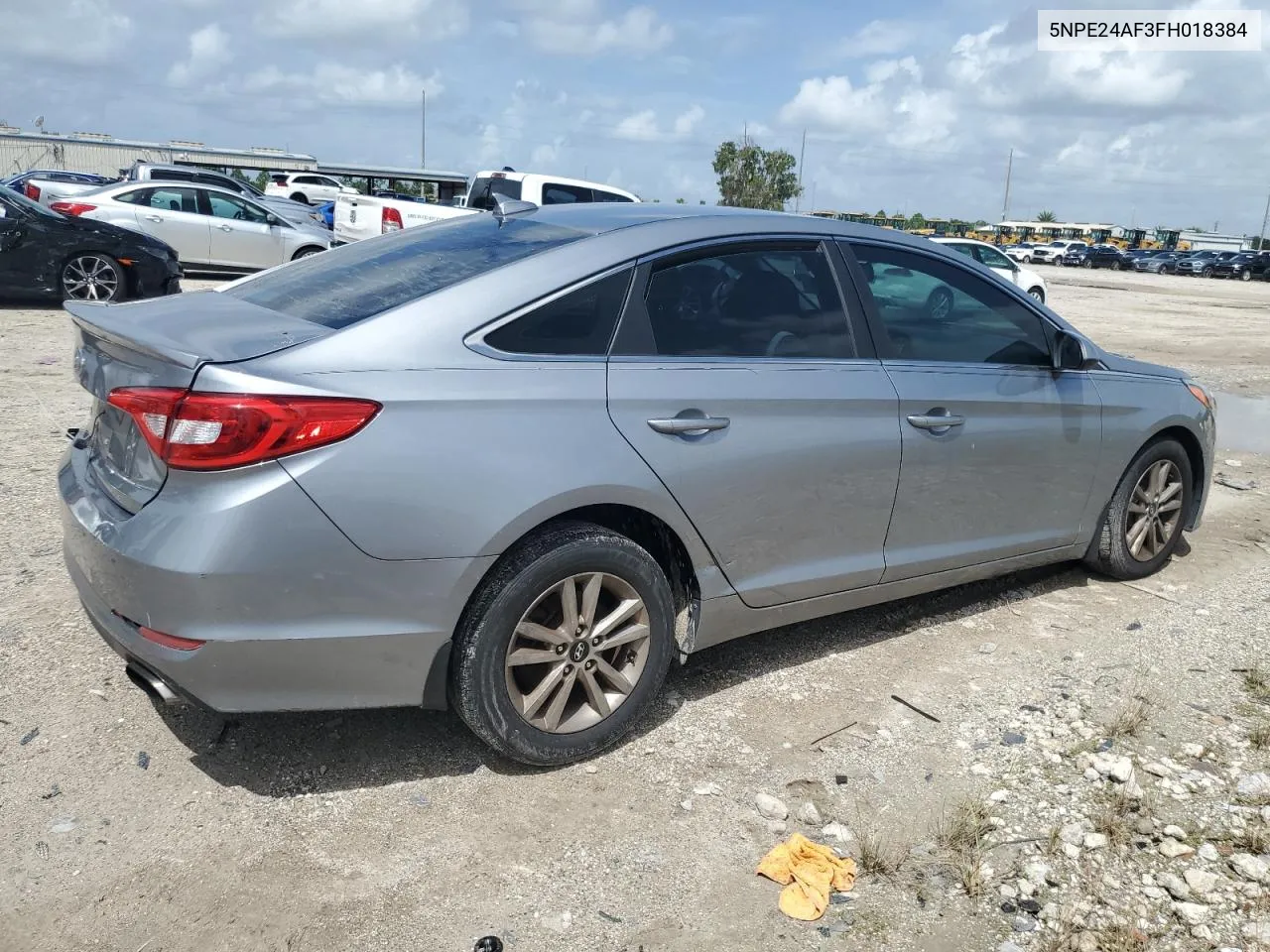 5NPE24AF3FH018384 2015 Hyundai Sonata Se