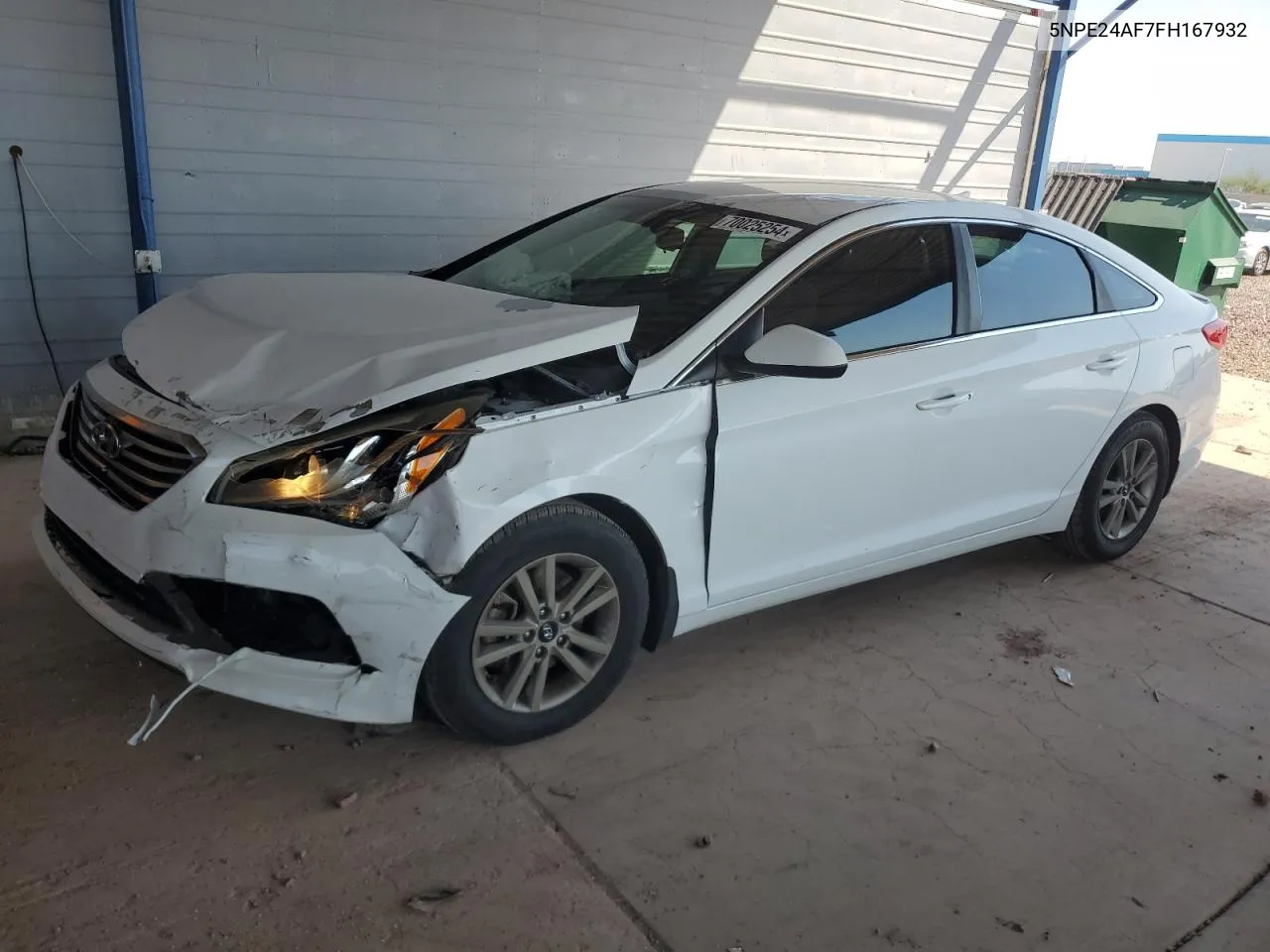 5NPE24AF7FH167932 2015 Hyundai Sonata Se