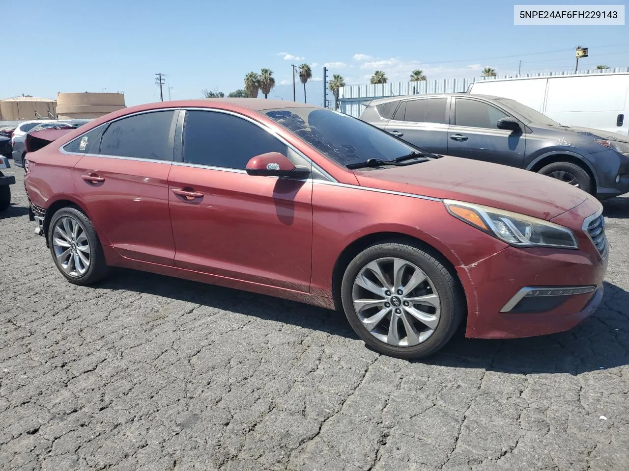 5NPE24AF6FH229143 2015 Hyundai Sonata Se