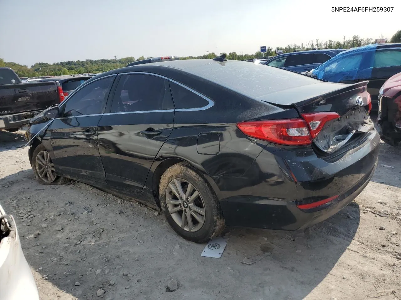 2015 Hyundai Sonata Se VIN: 5NPE24AF6FH259307 Lot: 70194354