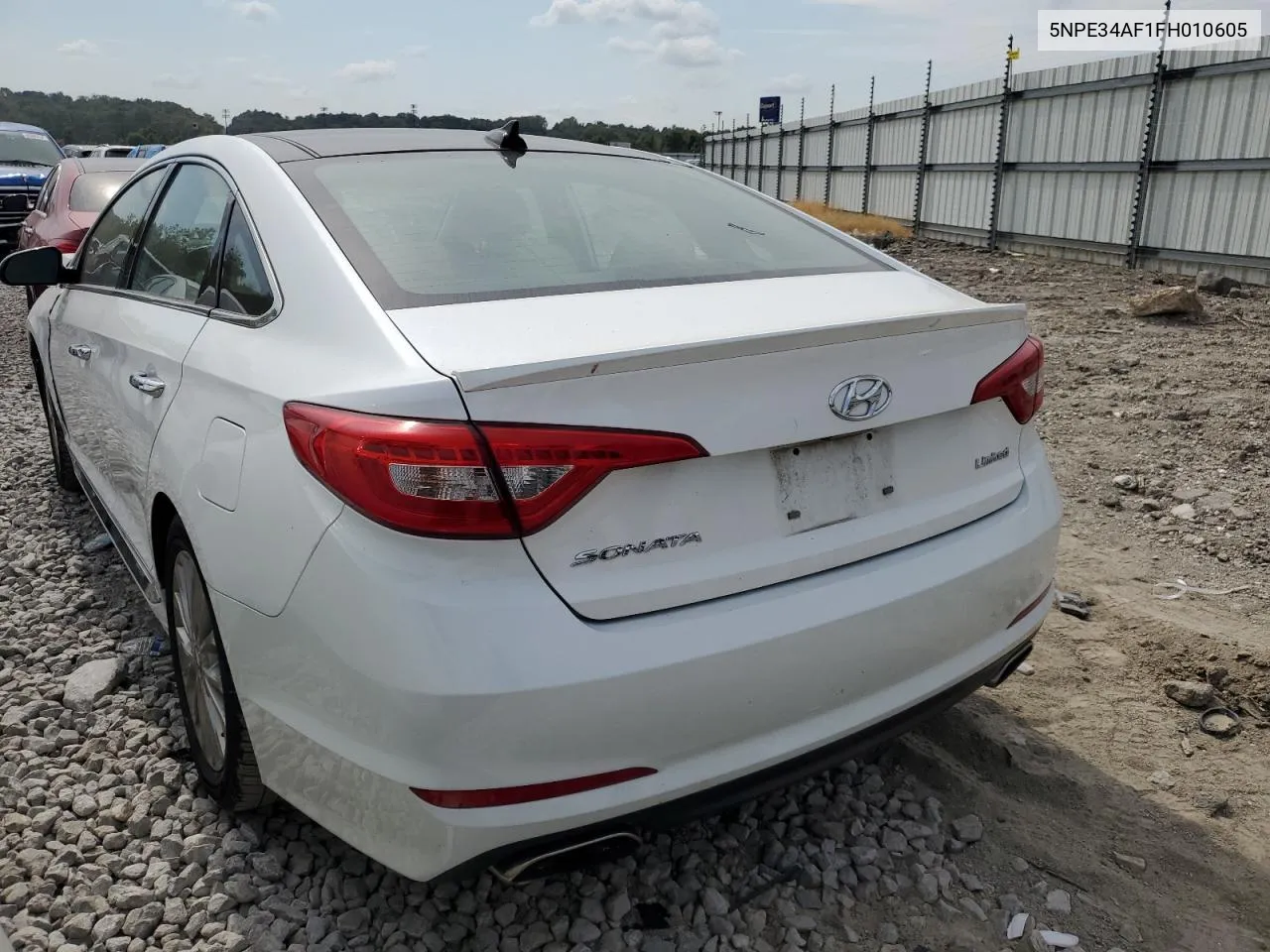 2015 Hyundai Sonata Sport VIN: 5NPE34AF1FH010605 Lot: 70324444