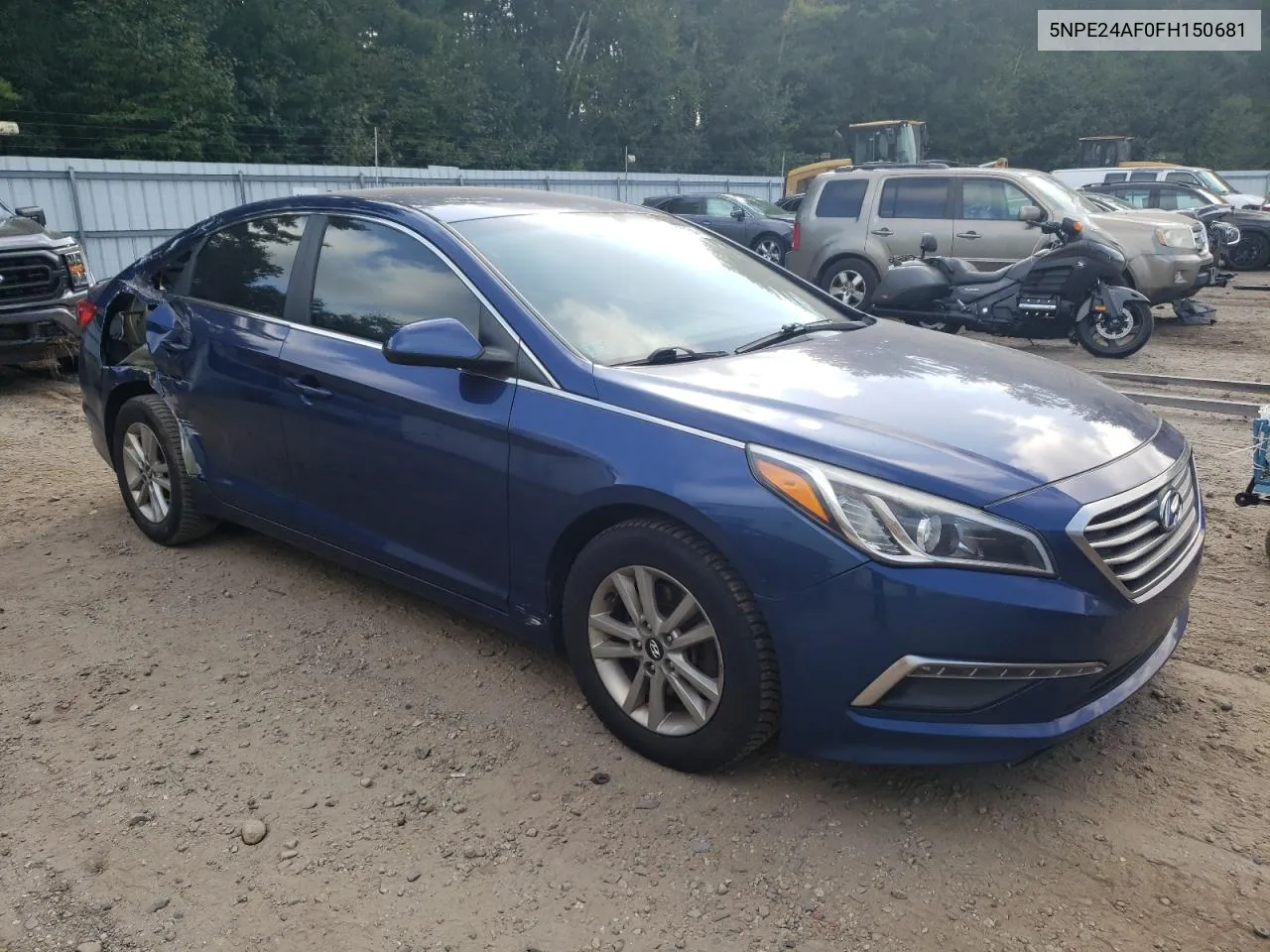 2015 Hyundai Sonata Se VIN: 5NPE24AF0FH150681 Lot: 70398754