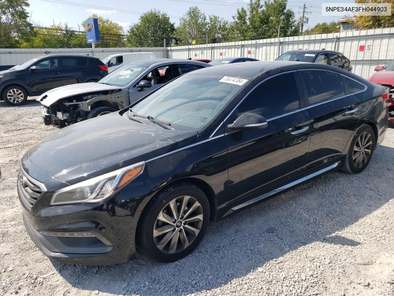 2015 Hyundai Sonata Sport VIN: 5NPE34AF3FH044903 Lot: 70474784