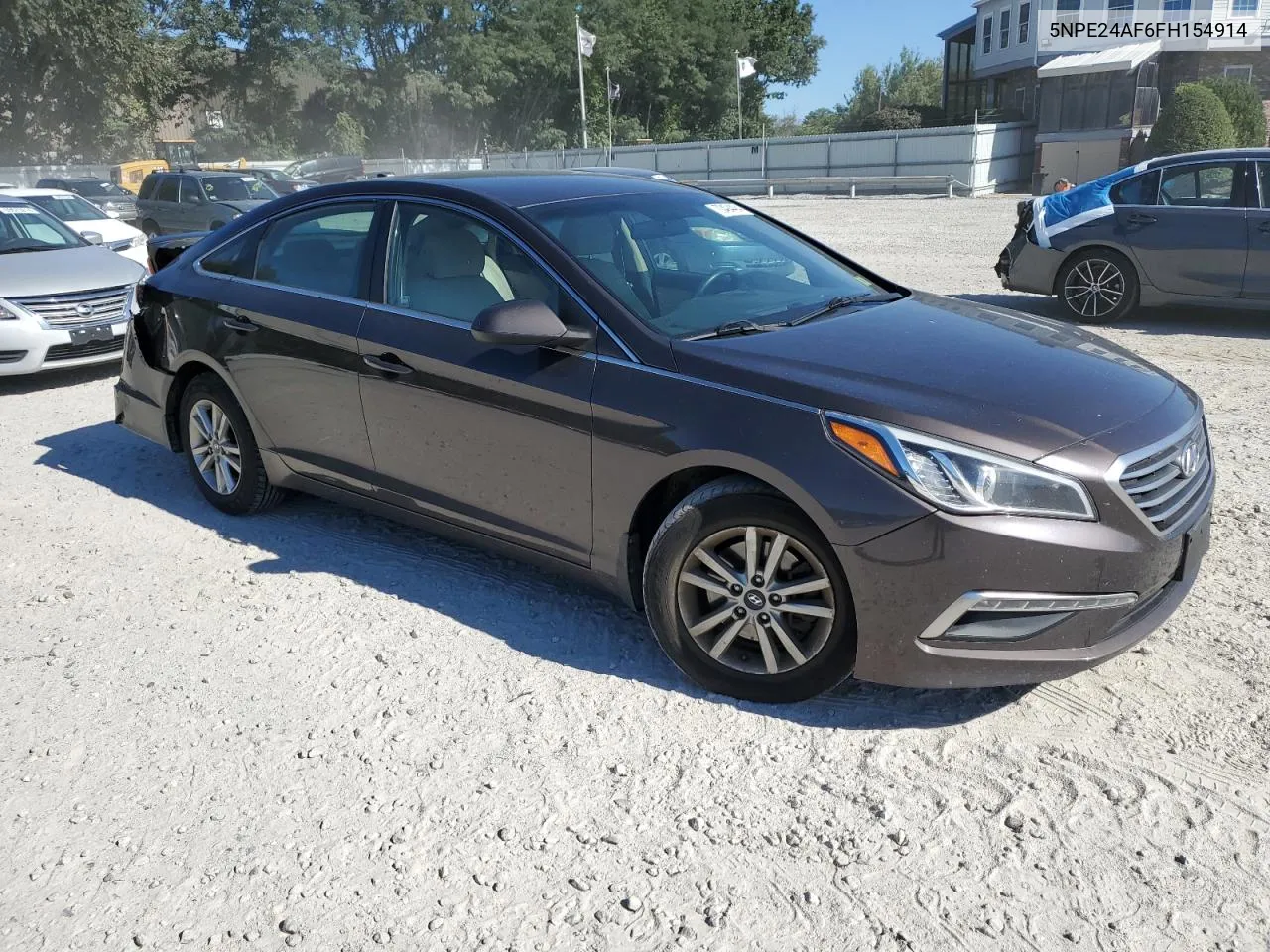 2015 Hyundai Sonata Se VIN: 5NPE24AF6FH154914 Lot: 70494484