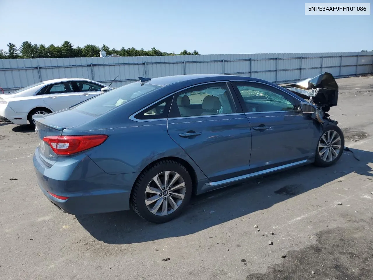 2015 Hyundai Sonata Sport VIN: 5NPE34AF9FH101086 Lot: 70644574