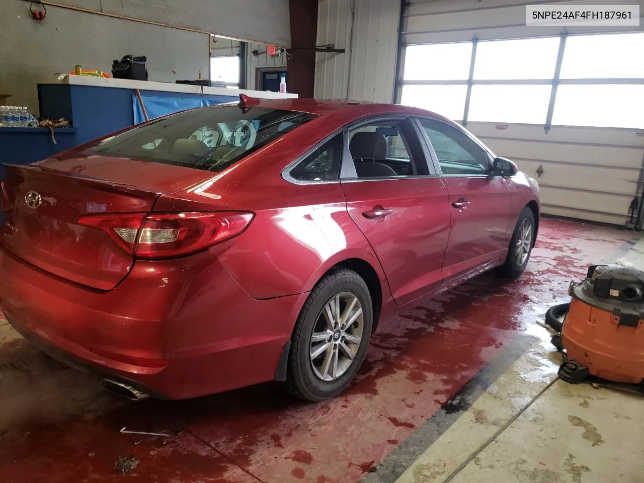 2015 Hyundai Sonata Se VIN: 5NPE24AF4FH187961 Lot: 70656434