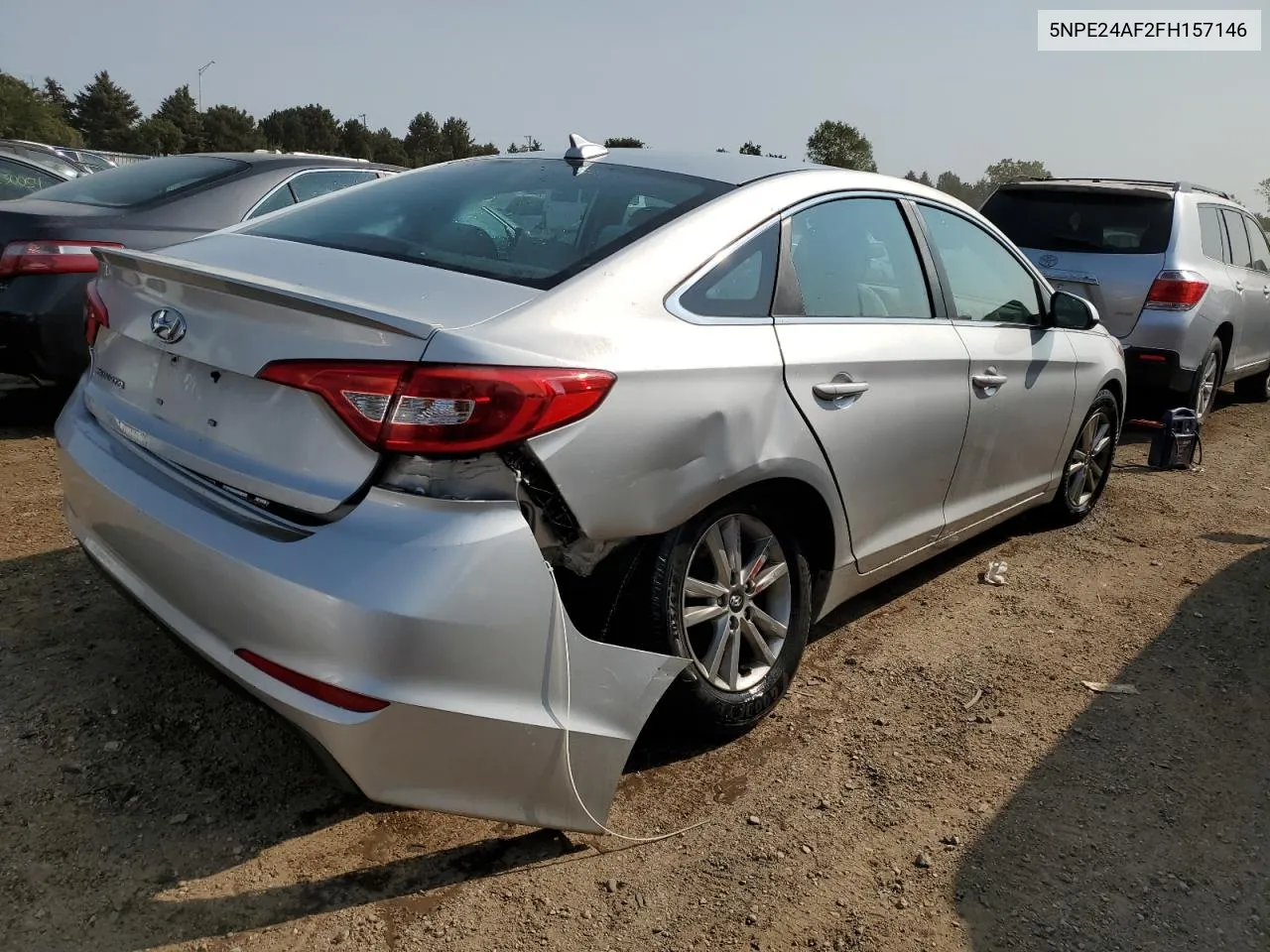 5NPE24AF2FH157146 2015 Hyundai Sonata Se