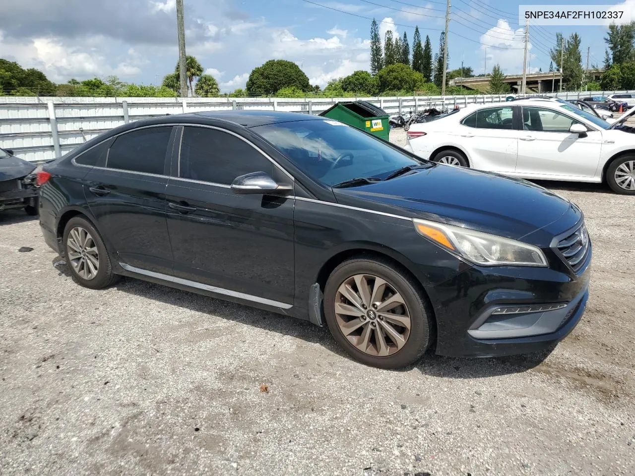 5NPE34AF2FH102337 2015 Hyundai Sonata Sport