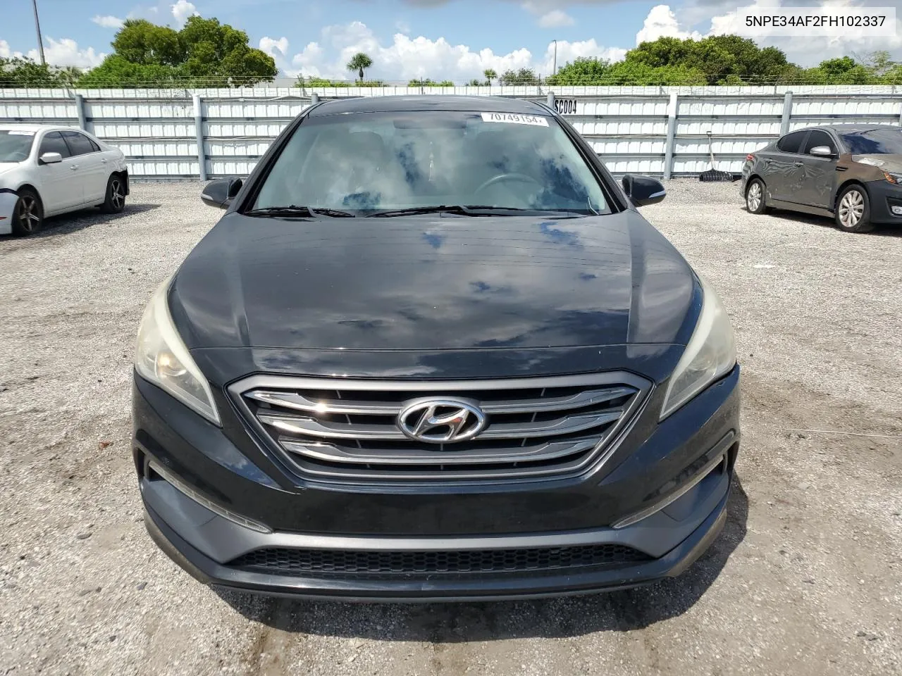 2015 Hyundai Sonata Sport VIN: 5NPE34AF2FH102337 Lot: 70749154