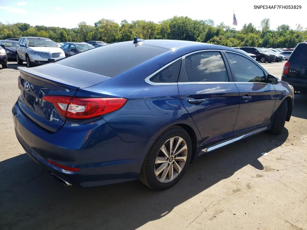 2015 Hyundai Sonata Sport VIN: 5NPE34AF7FH053829 Lot: 70774224